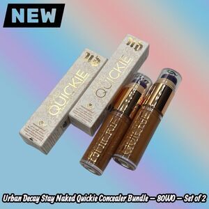 NEW NIB Urban Decay Stay Naked Quickie Concealer Bundle – Shade 80WO (Deep Warm